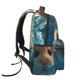 thumbnail image 3 of Disketp Cute Swimming Guinea Pig Mochila Estampada para Hombre y Mujer – Mochila Ligera Clásica con Múltiples Bolsillos para Universidad, Trabajo y Viajes-One Size, 3 of 5