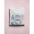 thumbnail image 3 of Sculpture In Pastel Colors Sweatshirt Women -Image by Shutterstock, Female XX-Large, 3 of 4