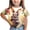 #04Yellow, variant on ZVAVZ Easter Shirts for Girls Crew Neck Cute Summer Tops Short Sleeve Bunny Print Graphic Tee Blouses Holiday Clothes Khaki,3 Years