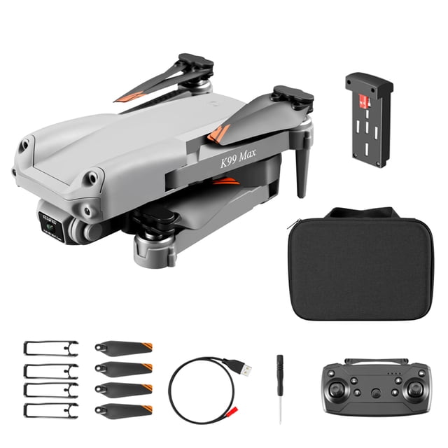 Cámara Drone Automático Evite-Obstáculo Recargable Control Remoto Quadcopter Photography Photography Video Grabación de video Gris 1 Celular Tipo 2 Inevent EL006201-11B