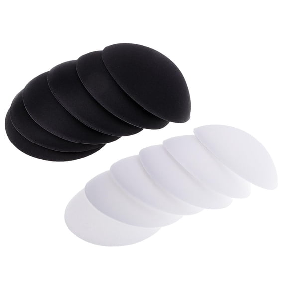 yotijay 6 Pair Round Inserts Pads Cup Bra Women Sports Enhancer Bikini Swimsuit