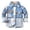 C10-Blue, variant on Glisme Boy Fall Coats Kids Baby Autumn Winter Plaid Long Sleeve Cardigan Tops 6-12 Months Blue