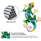 thumbnail image 2 of Adornos de pared de lagarto colgante de metal para exteriores con estatuilla de Gecko - Verde Wdftyju Libre de BPA, 2 of 7