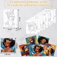 thumbnail image 3 of Art Craft Kit Cholemy, juego de 36 piezas para pintar y beber, 20 x 25 cm, lienzo, 3 of 6