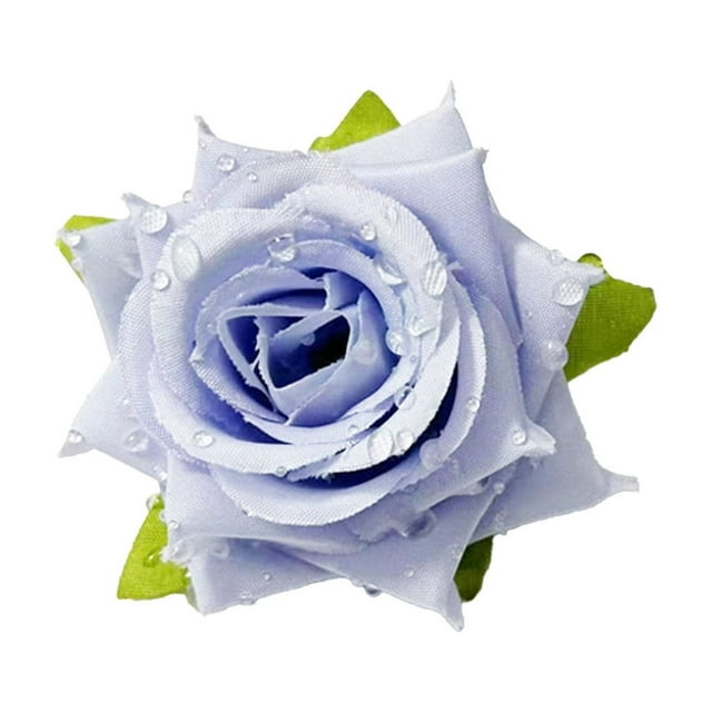 Fesfesfes Faux Blossoms Head DIY Craftes Supplies Silk Flower Components Handmade Decor Realistic Floral Design Creatives Decor