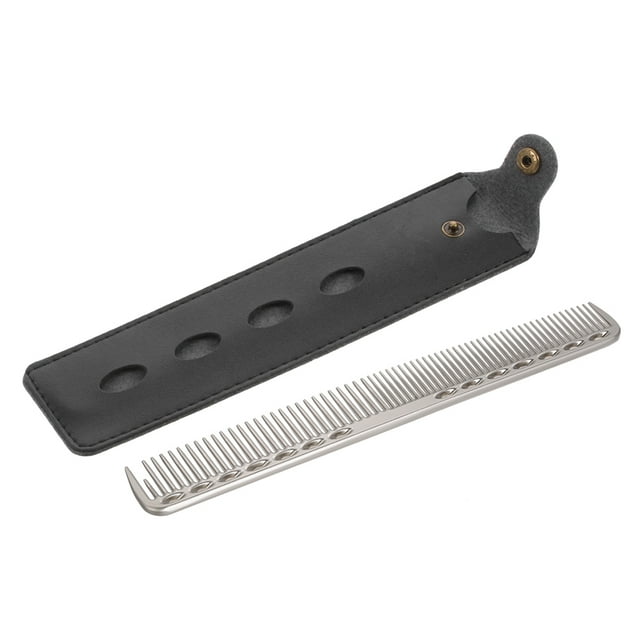 Stainless Steel Hair Comb Professional Hair Salon Hairdressing Steel Comb