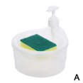 thumbnail image 4 of Dishwasher Dispenser Sponge Holder Washing Soap Dispenser 2 In 1 Washing Up Liquid Dispenser, 4 of 8