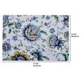 thumbnail image 3 of Cork Placemats Set of 6 for Dining Table, Table Placemats - White Floral - Home Decor, 3 of 7