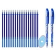thumbnail image 1 of Erasable Pen Set, Practical Erasable Pen And Refill Blue 0.5mm Tip Smoothly Washable  For Government, 1 of 8