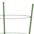 thumbnail image 5 of vidaXL Garden Plant Supports with 3 Rings 5 pcs Green 75 cm Steel, 5 of 5