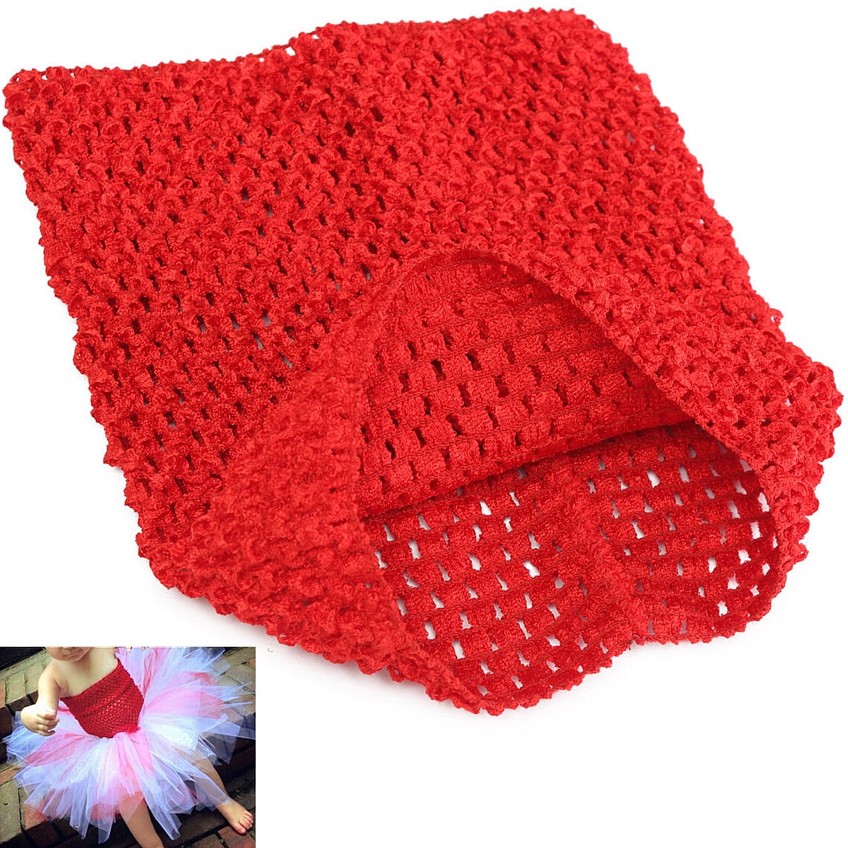 9/'/' Crochet Elastic Band For makeing Tutu sold by yard
