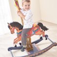 thumbnail image 2 of Teamson Kids Carousel Style Rocking Horse, 2 of 4