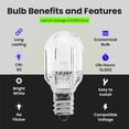 thumbnail image 4 of Bombilla LED Feit Electric BPT6/SU/LED equivalente a 15 W T6, 4 of 9