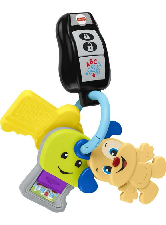 Fisher-Price Laugh & Learn Play & Go Keys Musical Learning Toy for Infant & Toddler