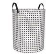 thumbnail image 2 of Daiia Airplane Round Laundry Basket with Handles Thickened Waterproof Circular hamper,Dirty Clothes Storage Basket for Bedroom,Bathroom,College Dorm-Small, 2 of 8