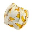 thumbnail image 3 of Pañales reutilizables con diseño de ardilla, lavables y con estampado de frutas para cobayas, tamaño pequeño Banana, 3 of 9