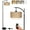 Brown+Black#2, variant on Table Lamp Farmhouse Rattan Pendant Lights, 15.7" 4-Light Boho Chandelier Light Fixture, Wicker Hand Woven Basket Pendant Hanging for Dining Room Living Room Kitchen Island Bedroom Foyer, Height Adj