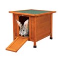 thumbnail image 2 of Coziwow Rabbit Hutch Cat House for Small Animal Wooden 20”x 16”x 17”, Khaki, 2 of 6