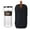 B, variant on Cool Glass Teapot With Infuser And Insulated Mug Portable Tea Kit For Loose Tea Diffuser Teapot Alternative For Tea Lover (Black)