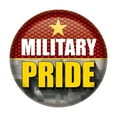 thumbnail image 1 of Beistle BT098 Bouton Fierté Militaire 2 Po., 1 of 3