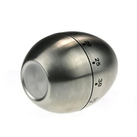 

Clearance! Nomeni Timer Alarm Minute 60 Steel Stainless Kitchen Shaped Timer Egg Kitchen，Dining & Bar Household Essentials As Shown