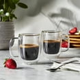 thumbnail image 3 of ZWILLING Sorrento Plus 2-pc Double-Wall Glass Double Espresso Mug Set, 3 of 3