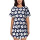 thumbnail image 1 of Balery Cute Sheep With Star Conjunto de Pijama para Mujer con Estampado, Dos Piezas de Manga Corta y Shorts, Ropa de Dormir Suave con Cuello Redondo y Bolsillos-Small, 1 of 6