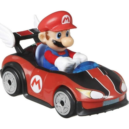 Hot Wheels Kart Mario Wild Wing Car Play Vehicle