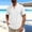 White, variant on Mens Henley Shirt Tech 3 Button Loose Fit Quick Dry Gym Tshirt Short Sleeve Lightweight Casual T Basic Tee White