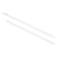 thumbnail image 1 of Reemplazo de varilla de persianas de 24", varilla de inclinación de persianas combinable con gancho de sellado, varilla de persiana vertical para accesorio de abridor de cortinas de ventana, Blanco, 1 of 7
