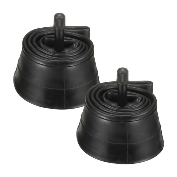 2pcs 14" Inner Tubes Width Fit 2.125/2.4 Rubber Bicycle Tube with 32mm Standard Valve for MTB Mountain Dirt Bike