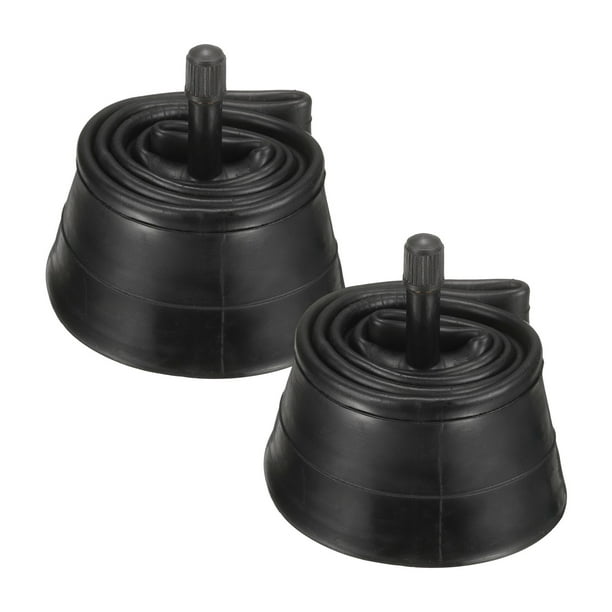 2 piezas de tubos interiores de 14" ancho que se adaptan a 2.125/2.4 tubo de bicicleta de goma con válvula estándar de 32 mm para MTB bicicleta de montaña