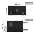 thumbnail image 3 of Unique Bargains 1 PCS Scissors Bag Foldable Salons Tool Pouch with Multi-Pockets for Hair Stylists Black, 3 of 7