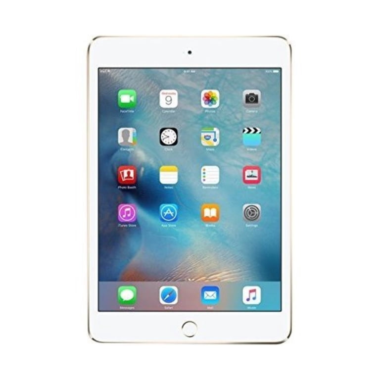 Pre-Owned Apple iPad Mini 4 A1538 (WiFi) 64GB Gold Bundle with