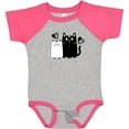 thumbnail image 3 of Inktastic Valentines Day Cat Couple Girls Baby Bodysuit, 3 of 5