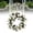 A2_White 17.7", variant on Veeogra Artificial Floral Front Door Wreath,14" Pink Rose Hydrangea Ring Wreath,Farmhouse Handmade Floral Decor,Spring Summer Wreaths,Wedding Festival Holiday Decor,Outdoor Wreaths For Front Door