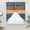 Navy Blue, variant on Farmhouse Beige Brown Swag Valances for Windows, Kitchen Curtains 36 Inch Length 2 Panels Set, Vintage Wooden Striped Short Curtains for Small Windows Rod Pocket Cafe Curtains Drapes 28"x36"
