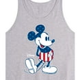 thumbnail image 2 of Disney - Americana - Mickey Flag Pattern - Men's Jersey Tank Top, 2 of 4