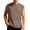 Brown, variant on BUWTTED Tank Tops for Men Cross Graphic Muscle with Casual Streetwear Summer Workout Vintage Retro Sleeveless Black Shirt L