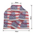 thumbnail image 2 of PKQWTM Usa Baseball Nursing Cover Baby Breastfeeding Infant Feeding Cover Baby Car Seat Cover, 2 of 2