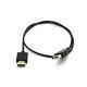 thumbnail image 2 of 1 x HDMI to USB Cable, USB to HDMI Male Power Cord, Pure Copper 0.5M for PC Laptop TV Monitor, 2 of 5