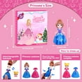 thumbnail image 3 of Sumsoltic Princess Advent Calendar,24 Day Christmas Countdown Toy with Dress Up Clothes Perfect Gifts for Girls Aged 3 to 8, 3 of 6