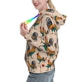 thumbnail image 2 of Sikiie Rooster Women's Casual Hoodies Long Sleeve Lightweight Pullover Tops Loose Sweatshirt-Medium, 2 of 7