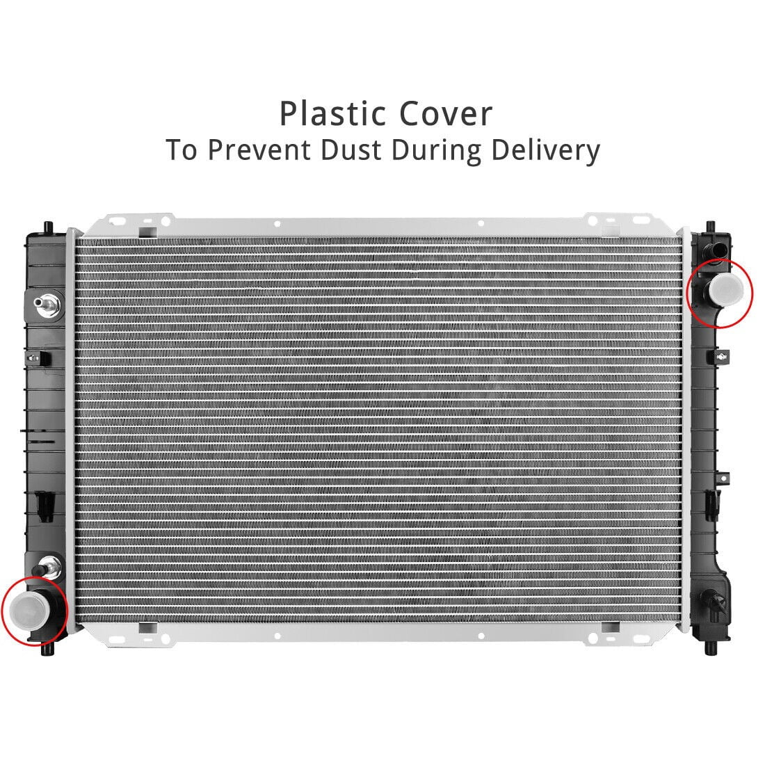 RVNI Radiator For Ford Mazda Mercury Fit 2001-2007 Escape 2001-2006 Tribute 2005-2008 Mariner