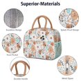 thumbnail image 4 of Womens Pioneer Flower Floral Print Pattern Lunch Box for Work,Insulated Lunch Bag for Women,Loncheras Para Mujer,Leakproof Adult Lunch Bag for Work,Beach,Travel,Picnic,Camping, 4 of 7