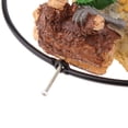thumbnail image 3 of Micro Estatuilla De Pájaro Miniatura Ornamentos Decorativo Paisaje Juguete Motor marrón kusrkot Escultura del pájaro de la resina, 3 of 8