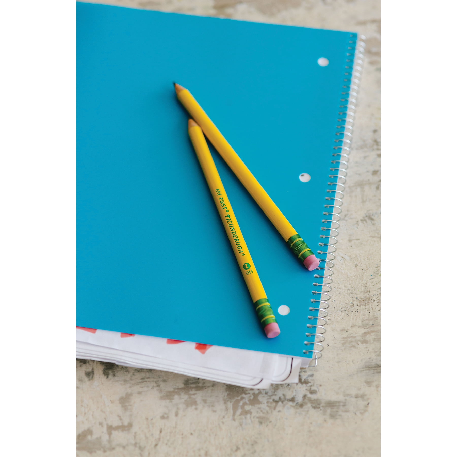 Ticonderoga My First Pencils, Sharpened, 2 Per Pack, 12 Packs