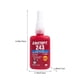 thumbnail image 3 of Adhesivo fijador de tornillos | Fijador de roscas anaeróbico rojo para fijaciones de hasta M20 | Botella de 50 ml para sellado y mantenimiento resistente a vibraciones, 3 of 8