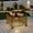 Gray Wicker B, variant on Ovios Solar Light Coffee Table for Outdoor Patio Furniture Set
