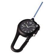 Rothco Clip Watch with Led Light, Black